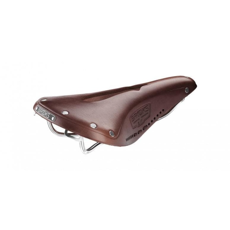 Brooks B17 Carved Std Brown Mens Road Saddle – 175mm