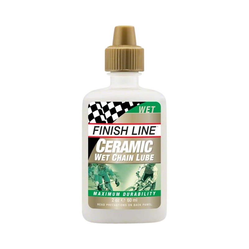 Finish Line Ceramic Wet Chain Lube (Bottle) (2oz)
