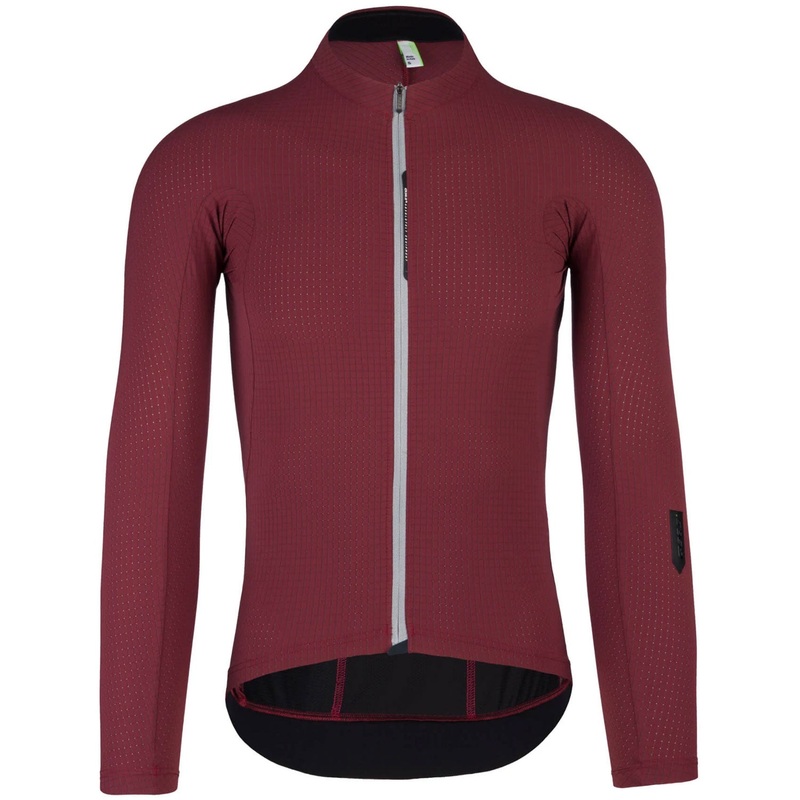 Maglia maniche lunghe Q36.5 L1 Pinstripe X – Bordeaux
