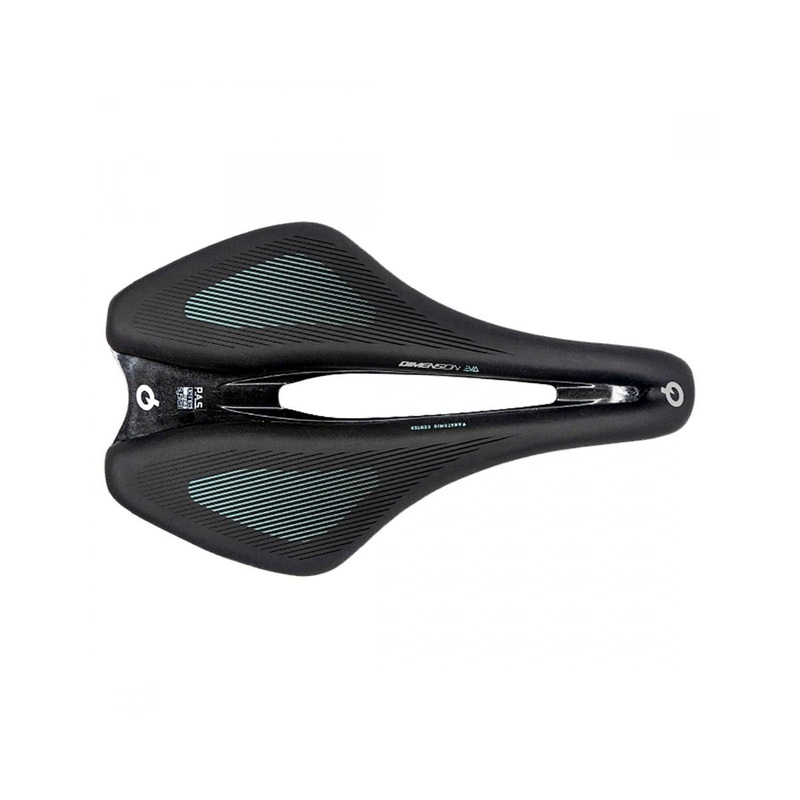 Prologo Dimension EVA Women’s Saddle (Black) (Nack Carbon Rails) (156mm)