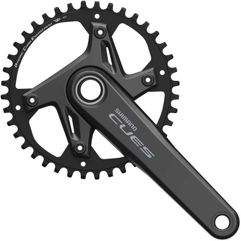 Shimano CUES FC-U6030-1 CUES 2 piece design chainset, for 9/10/11-speed, 170mm, 40T