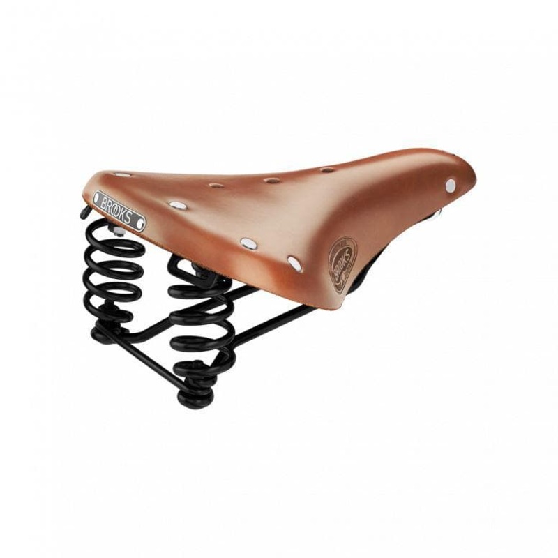 Brooks Flyer Short Honey Womens MTB Saddle – 176mm