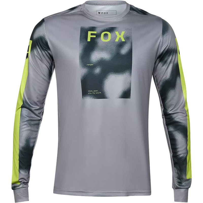 Maglia maniche lunghe Fox Ranger Taunt – Grigio