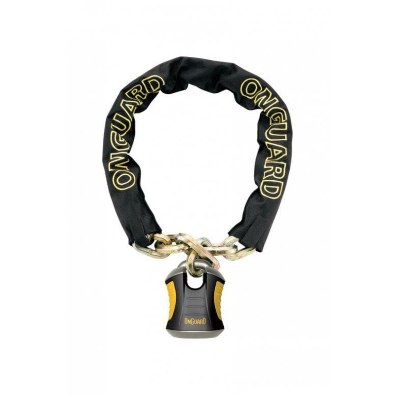 OnGuard Beast Chain Lock – Black/Yellow – 110cm