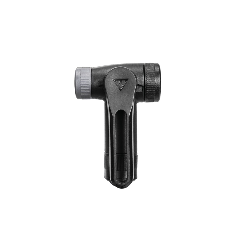 Topeak Twinhead DX5|Topeak Pump Head Twinhead DX5 with hose insert & hose cap. For JB Sport III, Mountain X