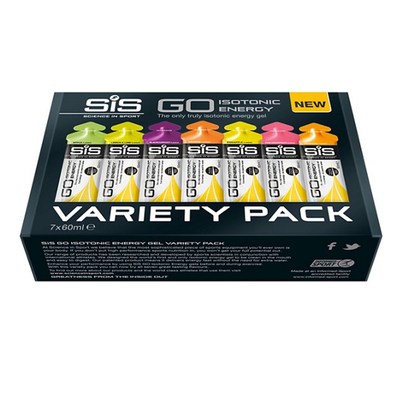 Gel SiS Go Energy Isotonic Variety Pack – 7x60ml