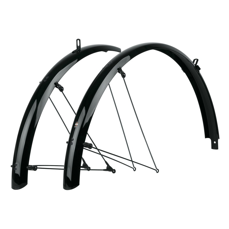 Sks Bluemels 26 Mudguard Set: Black 26 53Mm